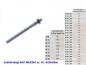 Preview: Ankerstange Stahl verzinkt M8 - M16 - 2 Stück
