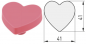 Preview: Möbelgriff Herz - Serie KID