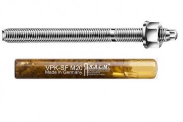 Verbundanker-Set - Patrone + Ankerstange Edelstahl - Gewinde M8 - M16