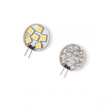LED-Stiftsockellampe mit 14 SMD LED G4 12V/0,8W-Kalt Weiß
