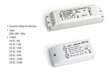 LED-Netzteil 12V DC - 50W Gleichstrom