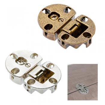 Preview: Klappenscharnier alt Gold