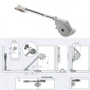 Preview: Bremsklappenhalter VIM lang P2