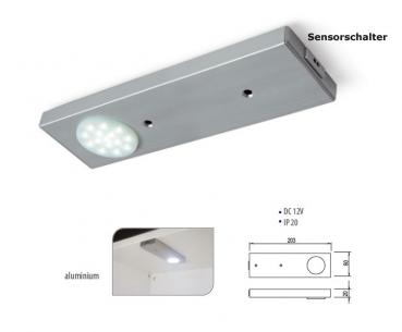 Preview: LED Schrankleuchte Pilas mit Sensorschalter