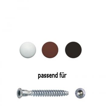 Preview: Schraubenblenden für Inbusschrauben Beige, 100Stück