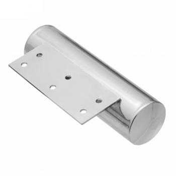 Möbelbein flach SL 05 verchromt Ø40 x 150mm