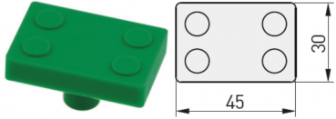 Möbelgriff Stein / Block - Serie KID
