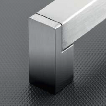 Preview: Möbelgriff UZ-334 Edelstahloptik - Lochabstand 128mm - 320mm