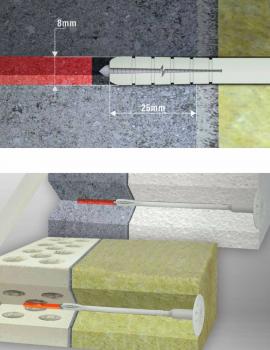 Preview: Dämmstoffdübel 8x95 mm,  WKTHERM 100Stück