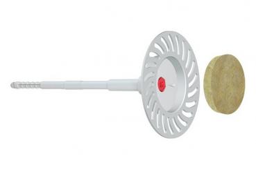 Schraubdübel 8x210 Mineralwolle auf Mauerwerk und Lochstein 50 Stück
