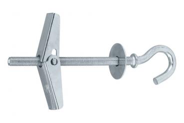 4x50 Federklappdübel mit C-Haken 10Stück