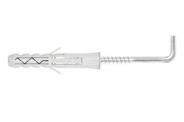 Dübel mit Winkelhaken 6mm, 200 Stück