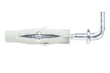 Universaldübel mit Haken  6x48, 50 Stück