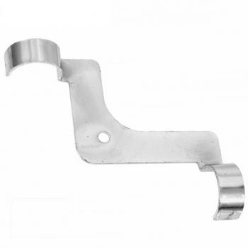 Fachbodenhalter Plattenhalter für Trägerrohr-System ø25 mm