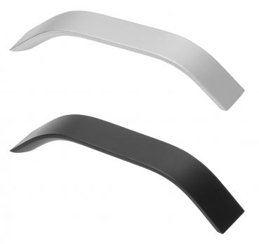 Preview: Möbelgriff UA-337 Aluminium - Schwarz - Lochabstand 96mm - 320mm