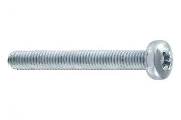 Linsenschrauben Vollgewinde  4x35mm, 1kg/276 Stück