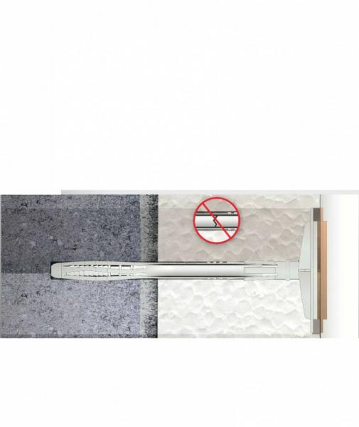 Dämmstoffdübel 10x120 mm Fixplug, 100Stück