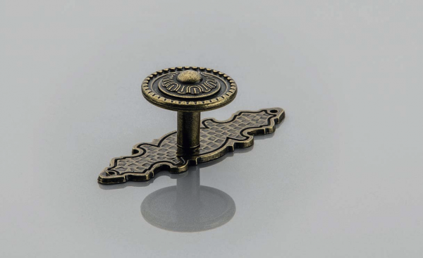 Möbelknopf GZ-1136 Altmessing