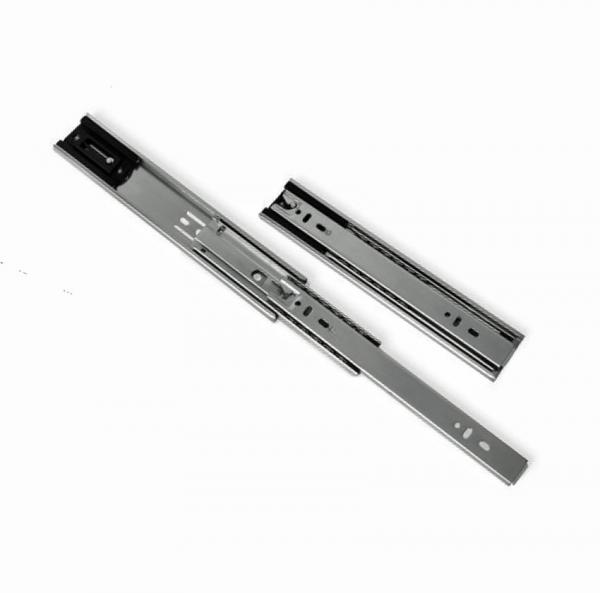 Schubkastenführungen 350mm Vollauszug mit Schließsystem GTV Prestige