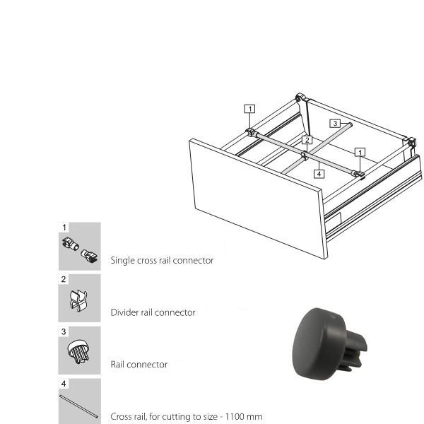 Endstück für Reling 1 Stück
