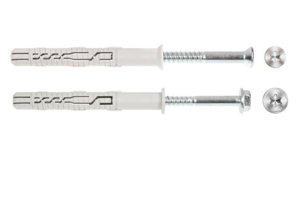 Rahmendübel 12x260 mit Senkkopfschraube Torx40 ohne Kragen, 25 Stück