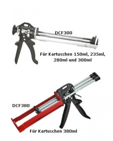 Auspresspistole bis 380ml, Verbundmörtel Zubehör, 1 Stück