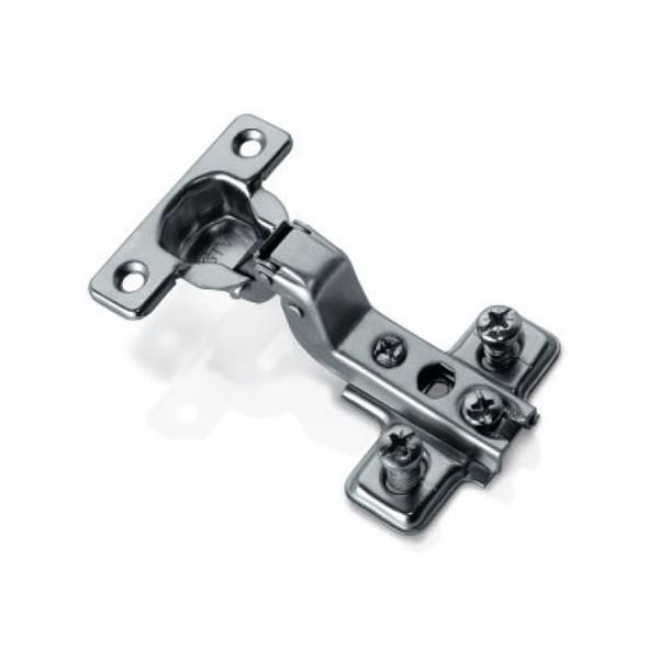 Topfscharniere Ø26 Einliegend mit Kreuzmontageplatte