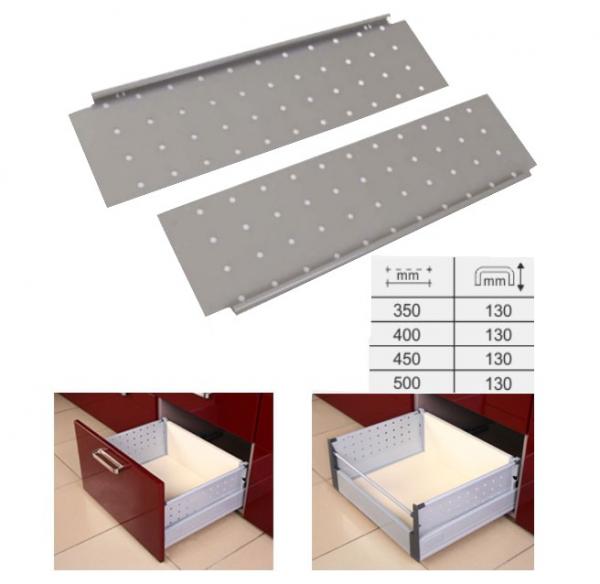 Modern Box / MBox - Seitenwand für Typ B C - Höhe 70mm oder 130 - Set = 2 Stück