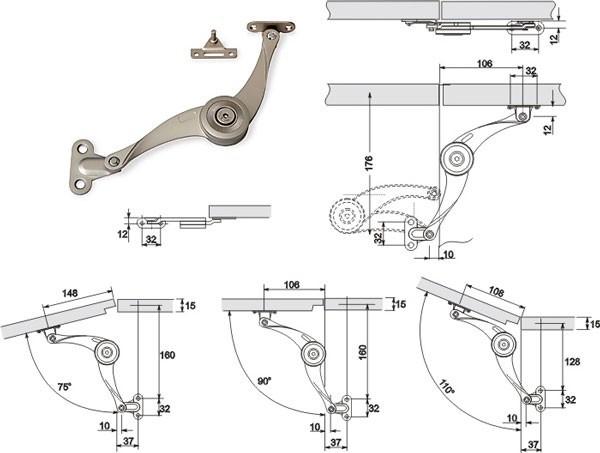 Mechanische Klappenheber GTV-PDGP-01