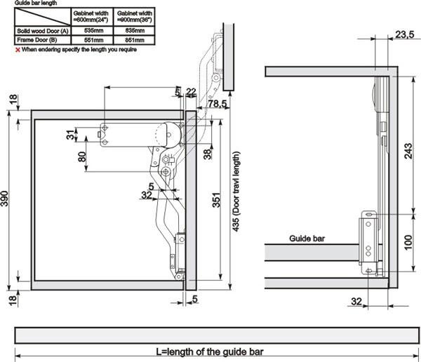 Mikrowelleschrankfedern