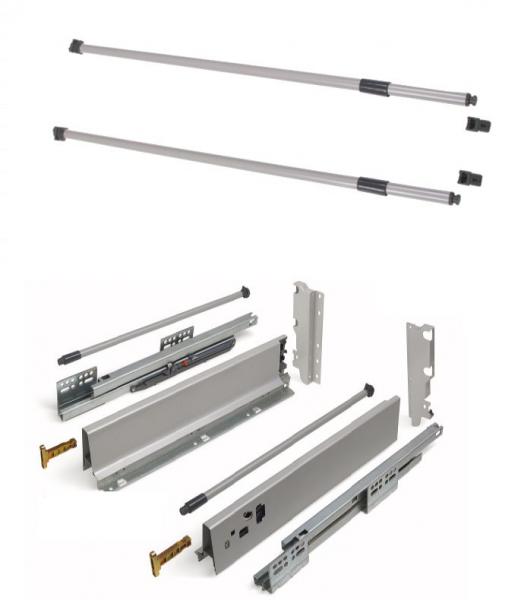 Modern Box Reling - grau - Länge 350mm - 550mm