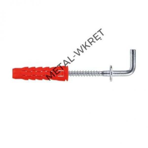 Universaldübel mit geraden Schraubenhaken 6x30 50 Stück