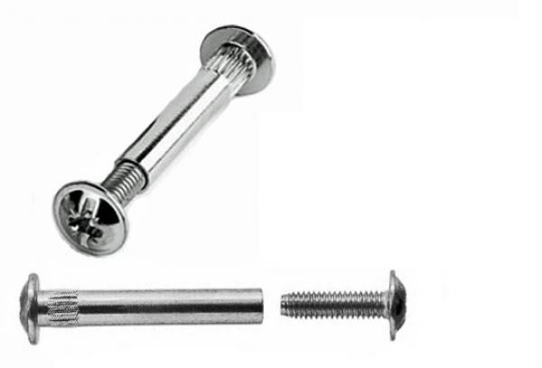 Schrankverschraubungen 6x40mm, 4 Stück