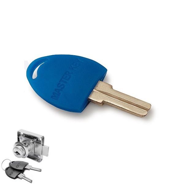 Hauptschlüssel (Blau) passt für alle Schließzylinder