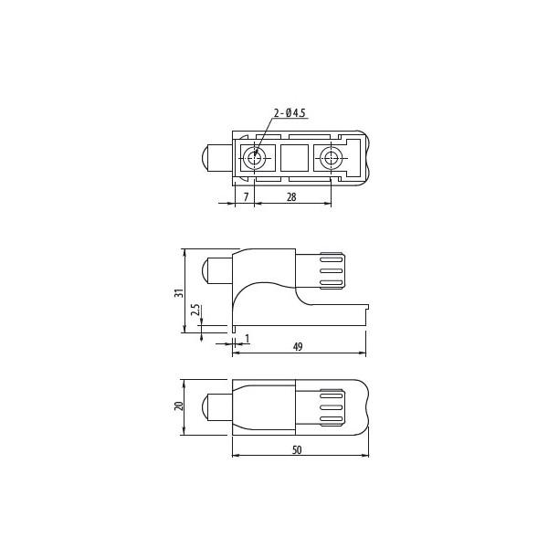 Regelbare Möbeltürdämpfer-Puffer