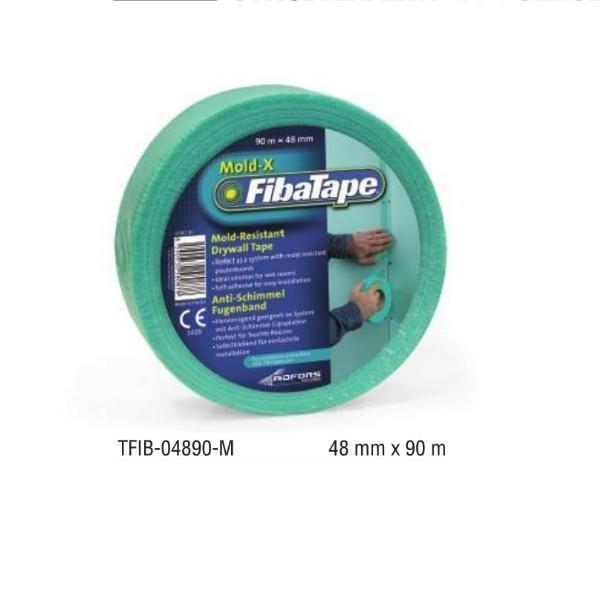 Anti Schimmel Fiberglasband selbsthaftend 48mm x 90m
