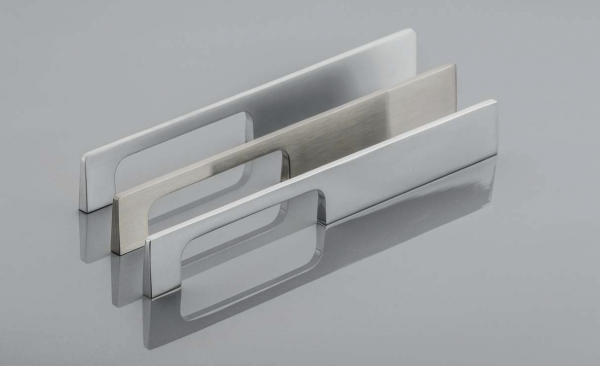 Möbelgriff UZ-872 Aluminium - Chrom - Edelstahloptik - Lochabstand 224mm