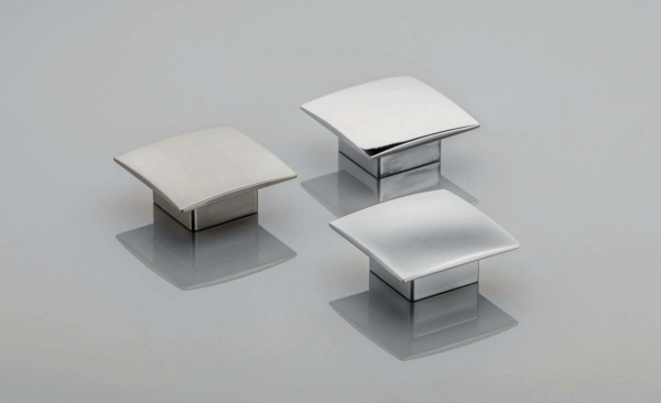 Möbelknopf UZ-883 Aluminium - Chrom - Edelstahl - Satin