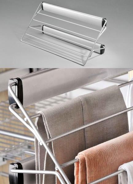 Ausziehbarer Hosenhalter Ausziehhalter Kleidunghalter R und L Montage Rockhalter