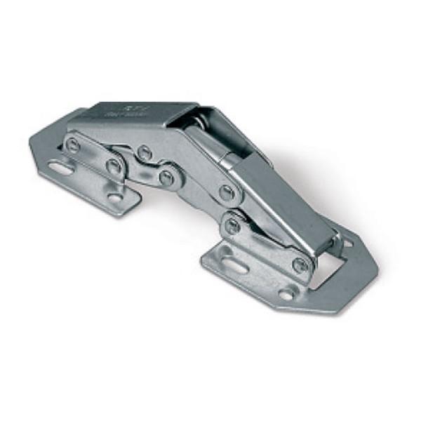 Aufschraubscharnier Maxi mit Feder Öffnungswinkel  90°