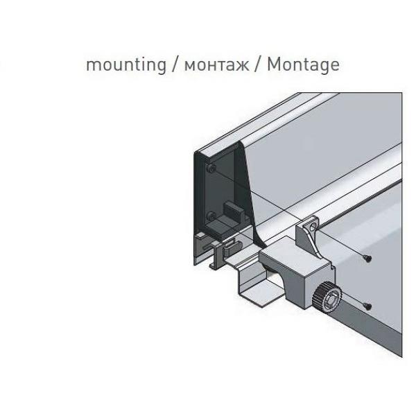 Stabilisierung Rollen für Modern Box System 1 Paar