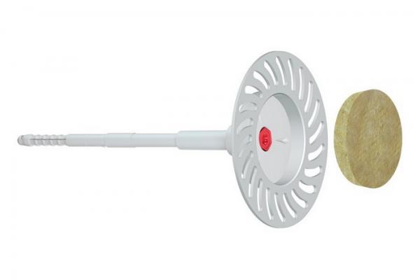 Schraubdübel 8x210 Mineralwolle auf Mauerwerk und Lochstein 50 Stück