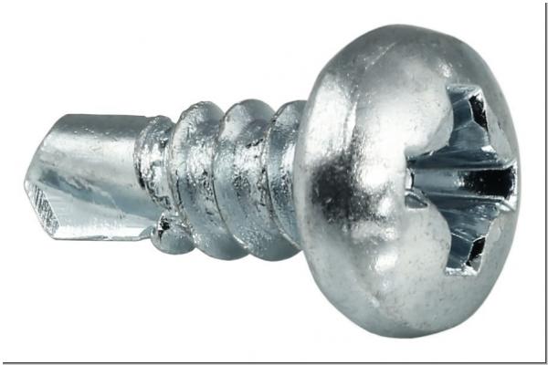 Bohrschrauben 3,5x9,5 schwarz, 1000Stück