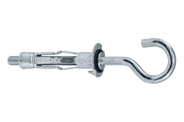 Mollydübel mit Deckenhaken 4x32, 10 Stück