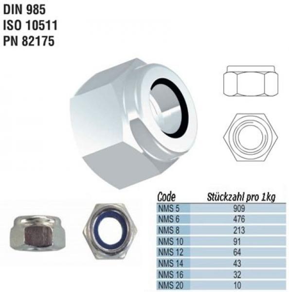 Muttern Selbstsichernd M16, 3kg