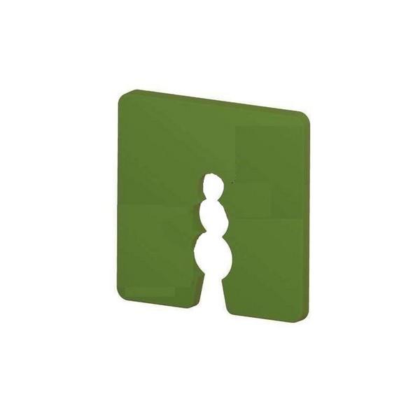 Abstandhalter Dicke 4 mm Grün, 50Stück