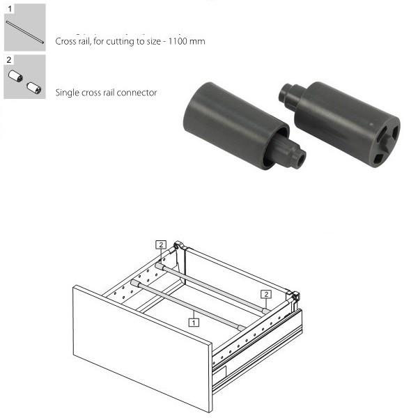 Reling Halter Seitenwände Befestigung Set