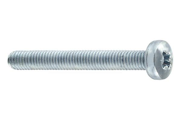 Linsenschrauben Vollgewinde  6x40mm, 1kg/92 Stück