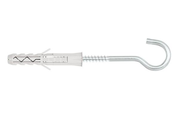 Dübel mit Deckenhaken 12mm, 100 Stück