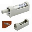 Möbeltürdämpfer Airtic mit Adapter weiß RAL 9016